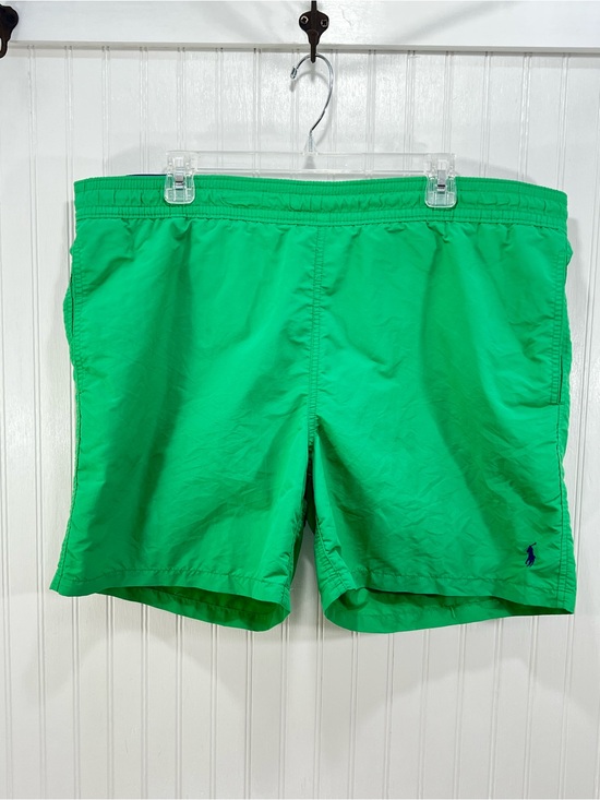 Polo Ralph Lauren Other - Polo by Ralph Lauren Green Swim Trunks Preppy Size XL